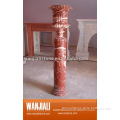 Carved marble column